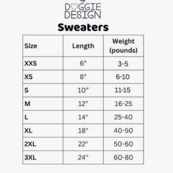 NWT DOGGIE DESIGN DOG Hypoallergenic COTTON PULLOVER SWEATER JACKET BLUE XL - Picture 3 of 3